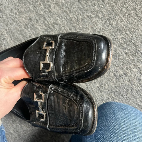 Gucci Square Toe Loafers, size 37.5 - Picture 2 of 9